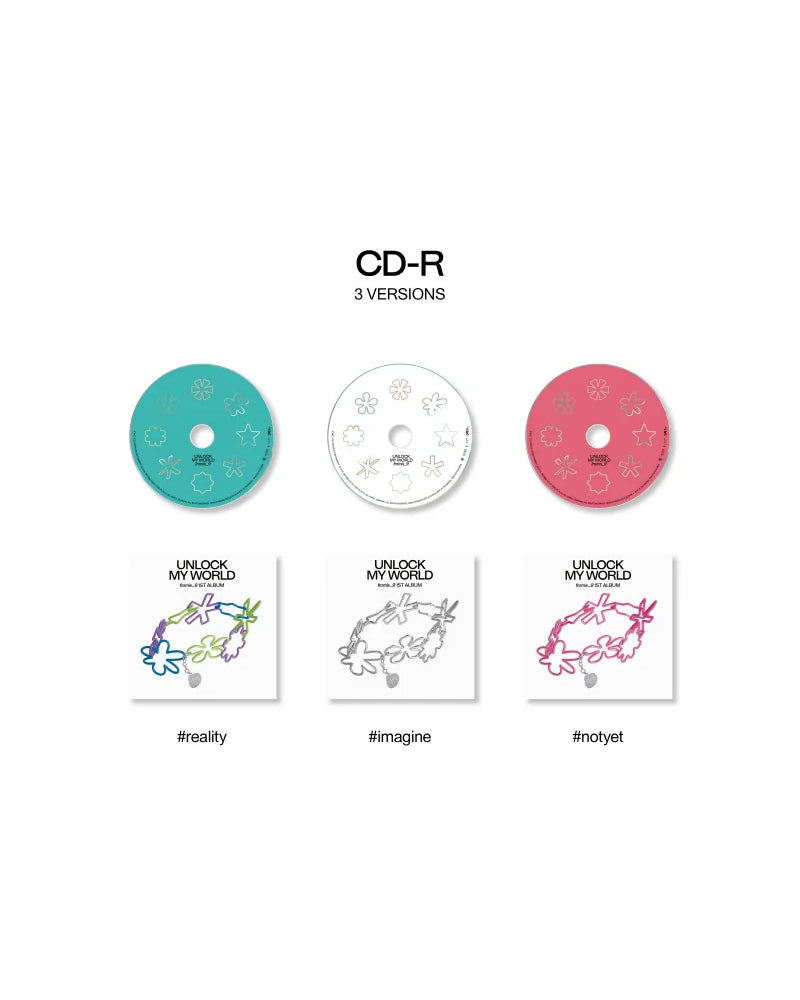 FROMIS_9 - UNLOCK MY WORLD (1ST ALBUM) (3 VERSIONS)