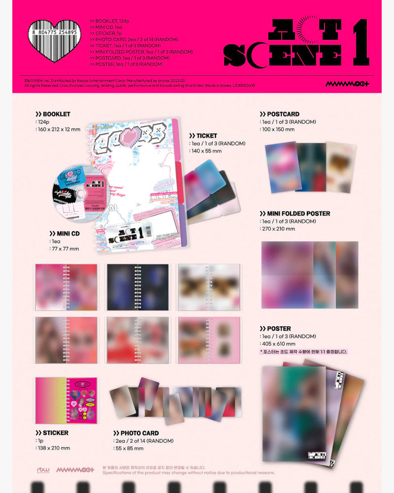 MAMAMOO+ - ACT 1, SCENE 1 (1ST SINGLE ALBUM)