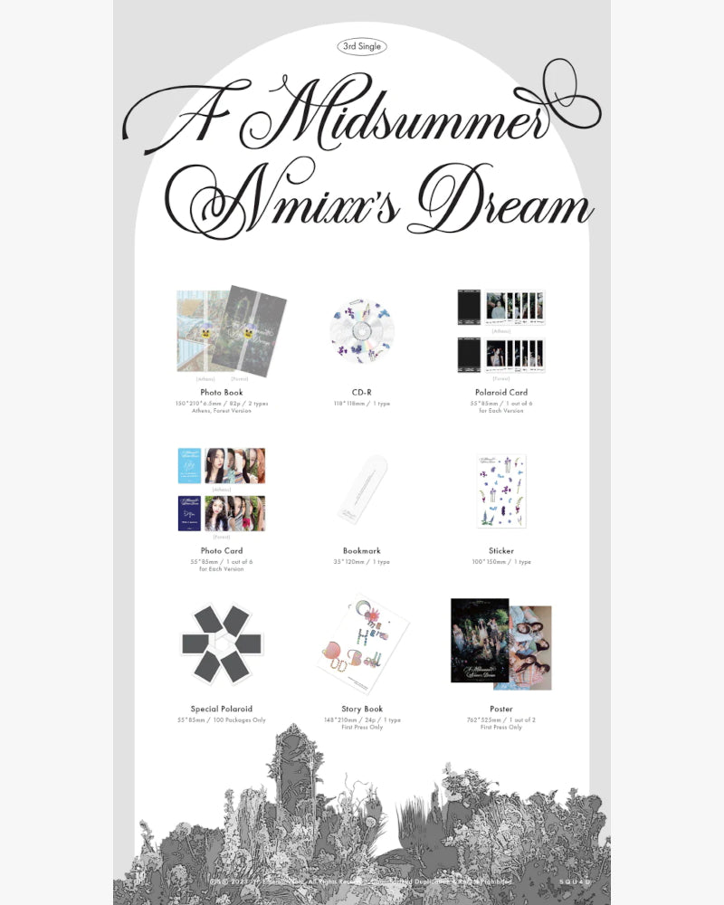 NMIXX - A MIDSUMMER NMIXX'S DREAM (PHOTOBOOK VER.) (2 VERSIONS) + Preorder Benefit