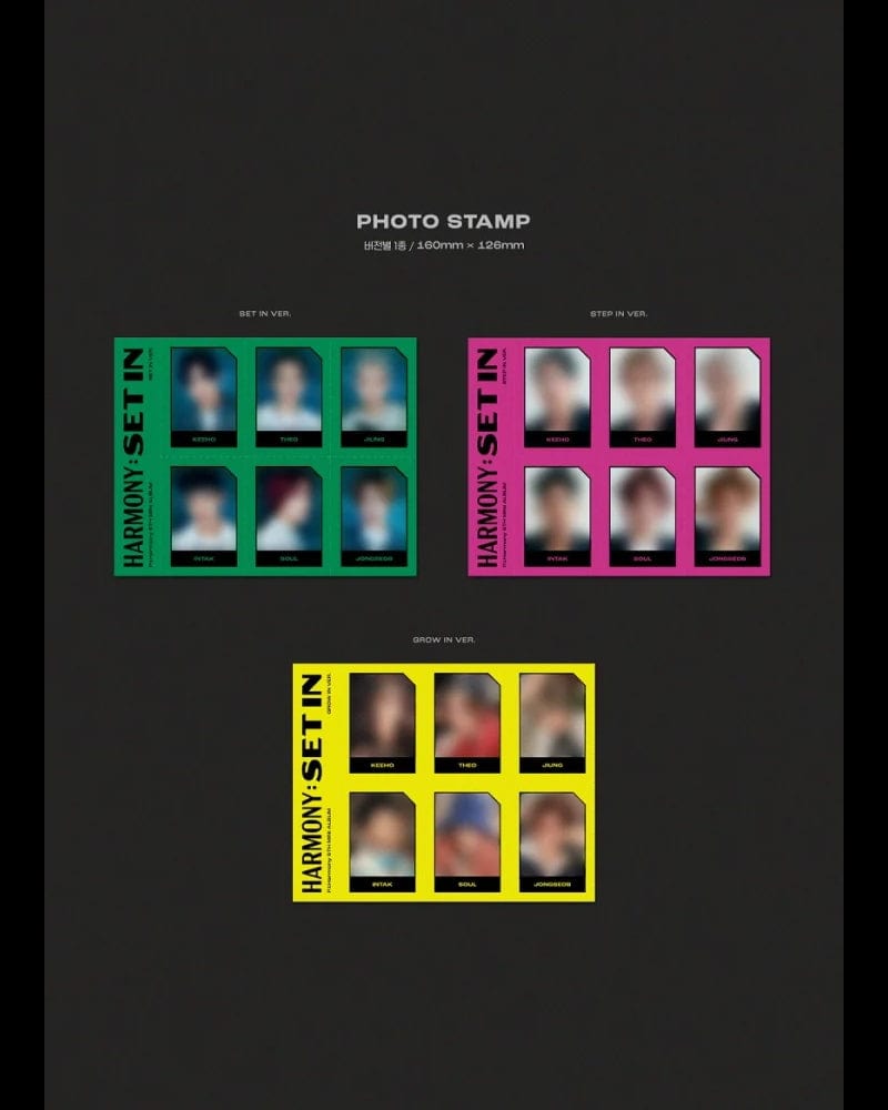 P1HARMONY - HARMONY : SET IN (5TH Mini Album)