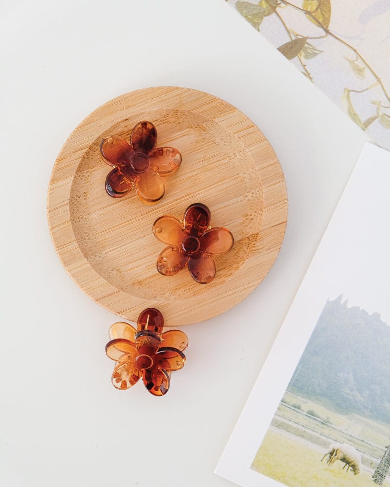 Mini Flower Hair Claw Clip