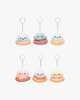 San-X© Mamegoma Donut Blind Box Plush Keychain