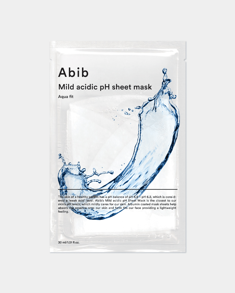 Abib Mild Acidic pH Sheet Mask #Aqua Fit