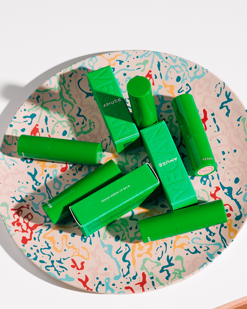 AMUSE Vegan Green Lip Balm