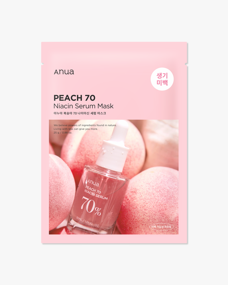 Anua Peach 70% Niacin Serum Mask