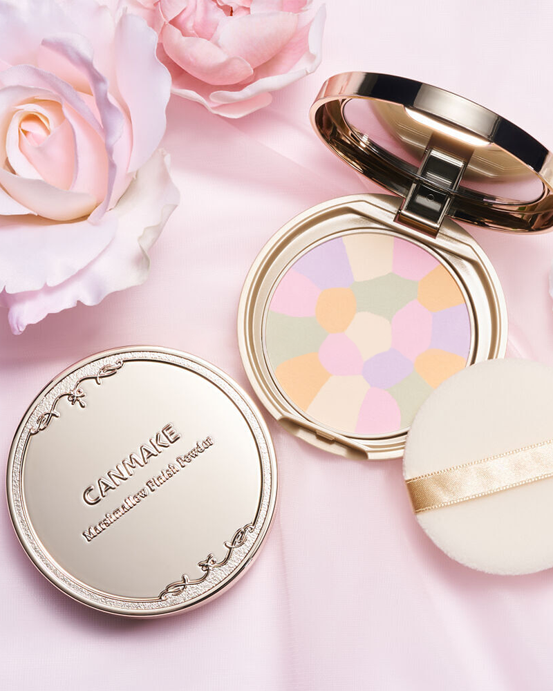 CANMAKE Marshmallow Finish Powder: Abloom #01 Dearest Bouquet