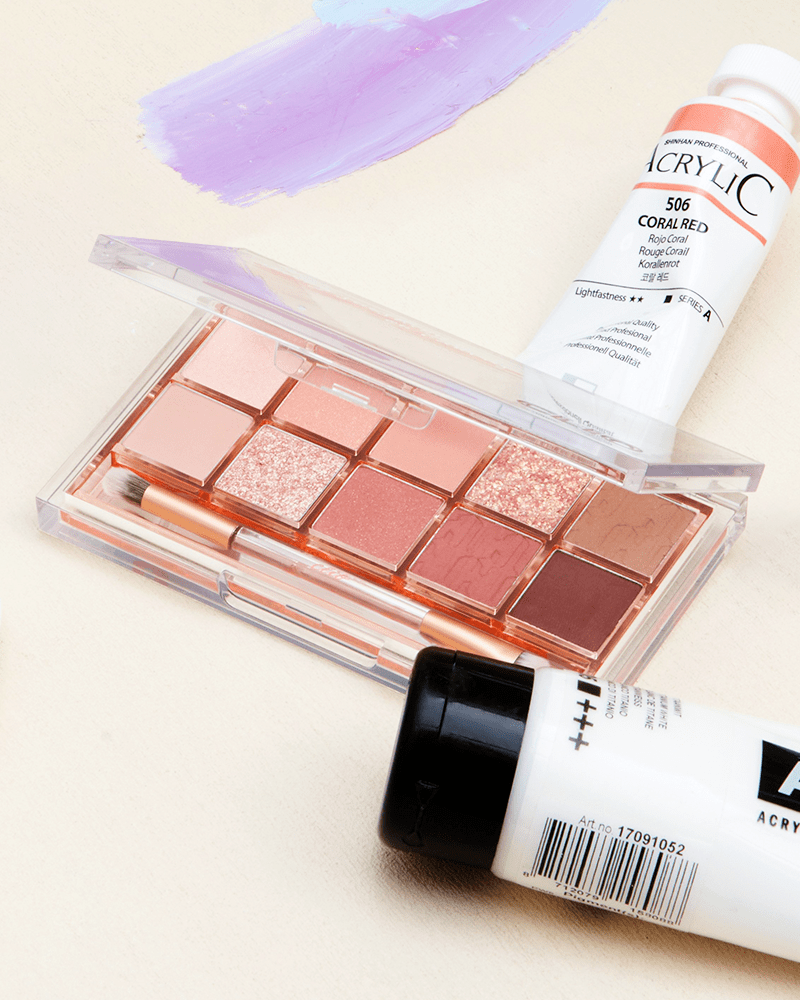 CLIO x AESPA Pro Eye Palette #Spring Sunshine on Canvas