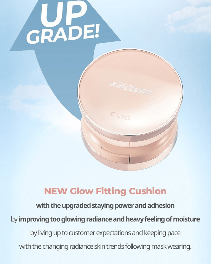 CLIO x AESPA Kill Cover Glow Fitting Cushion + Refill