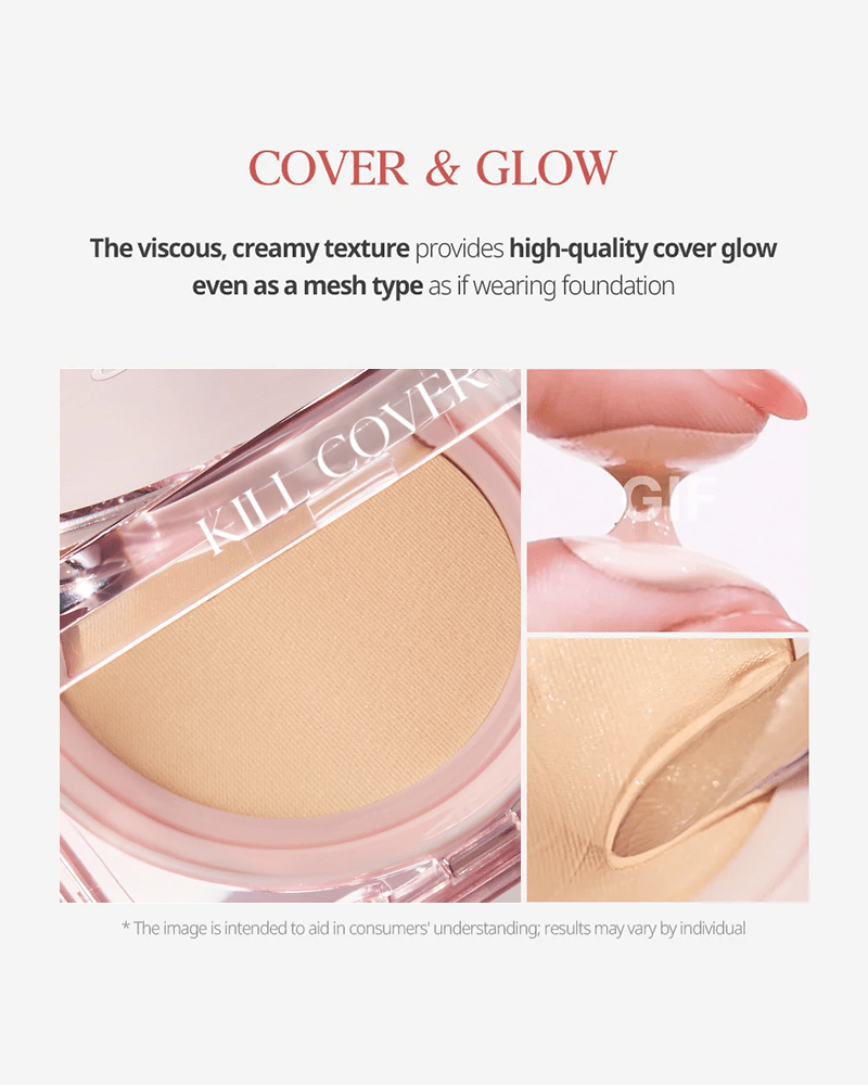 CLIO Kill Cover Mesh Glow Cushion + Refill