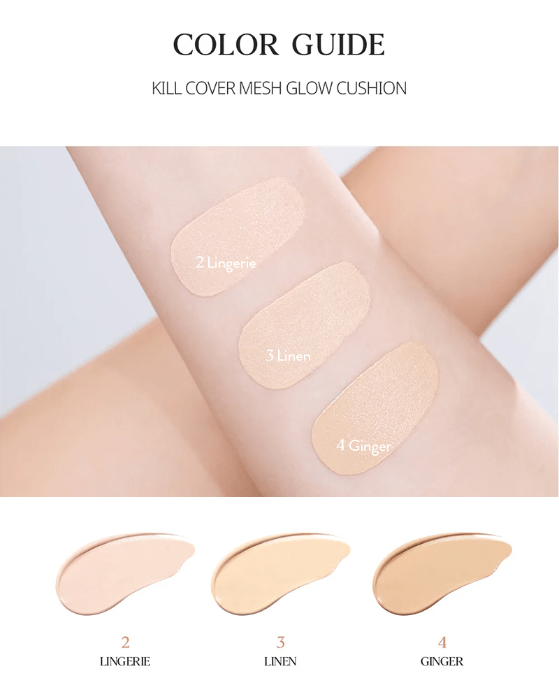 CLIO Kill Cover Mesh Glow Cushion + Refill