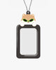 DUCKY WORLD Alien Shiba Photocard Holder Keyring