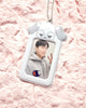 DUCKY WORLD Jelly Sulky Puppy Photocard Holder Keyring