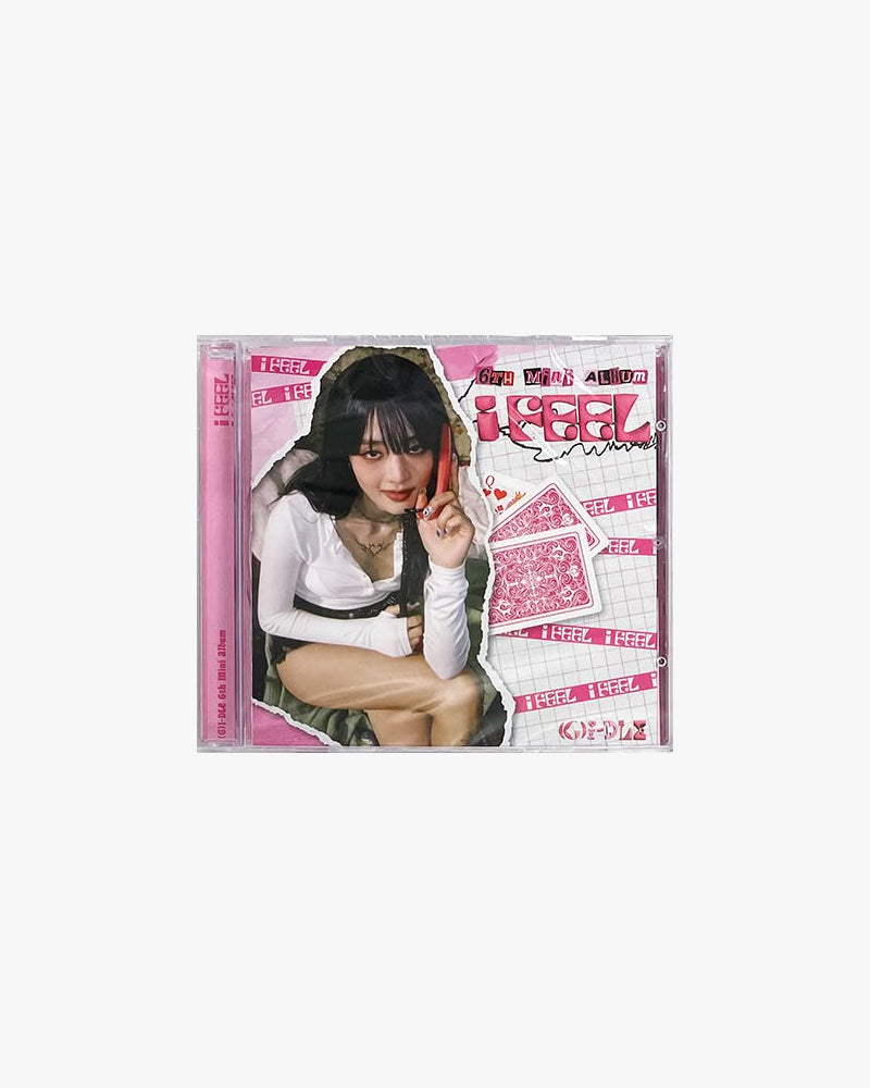 (G)I-DLE - 6th Mini Album [I feel] (Jewel Case Ver.) (5 Versions)