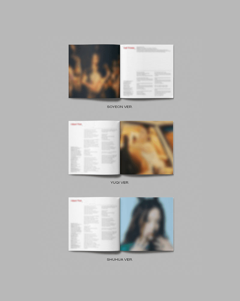 (G)I-DLE - Special Album [HEAT] (DIGIPAK - Random Member Ver.)