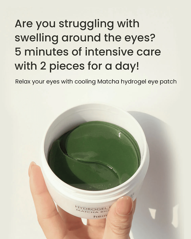 heimish Matcha Biome Hydrogel Eye Patch