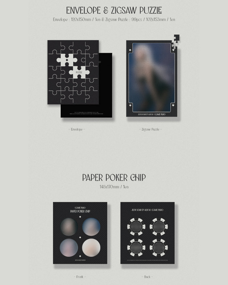 JEON SOMI - 1ST MINI ALBUM [GAME PLAN] (Photobook Ver.) (2 Versions)