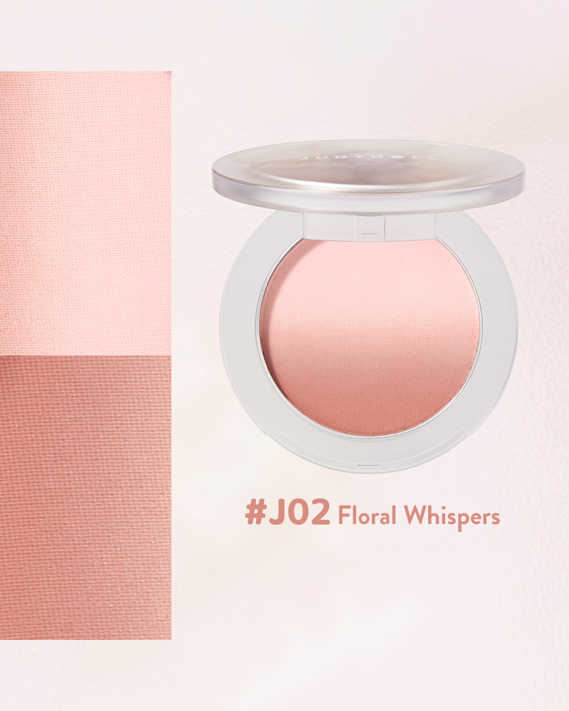 JUDYDOLL Flower Gradient Blush