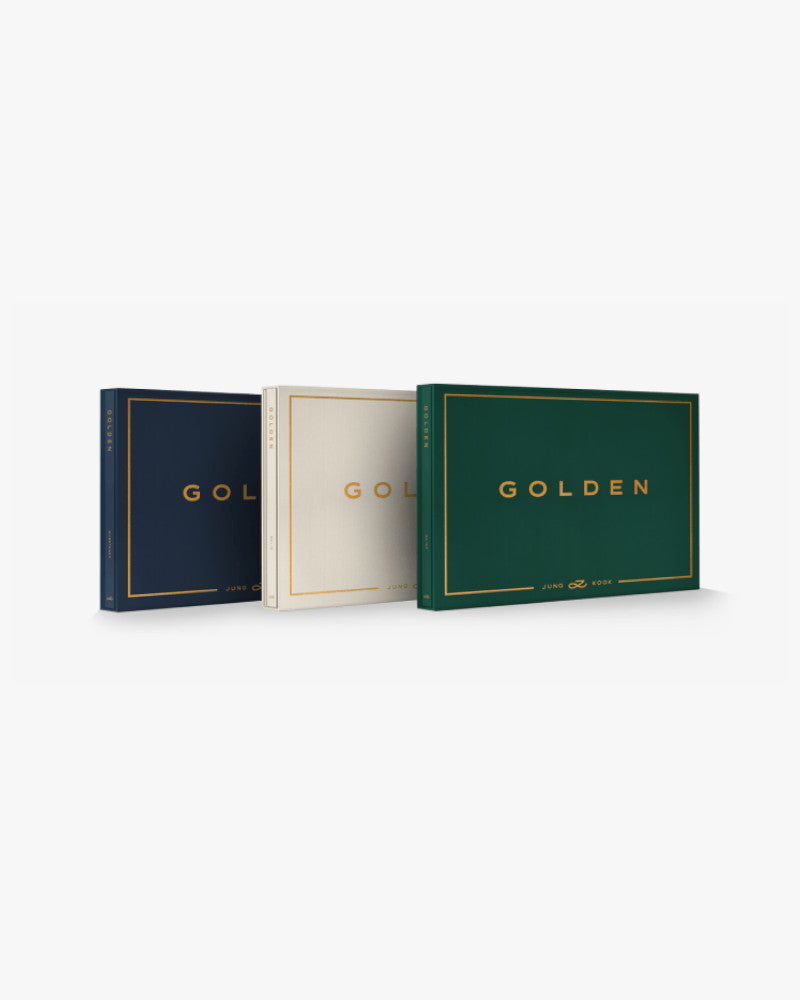 JUNGKOOK (BTS) - [GOLDEN] (3 Versions)