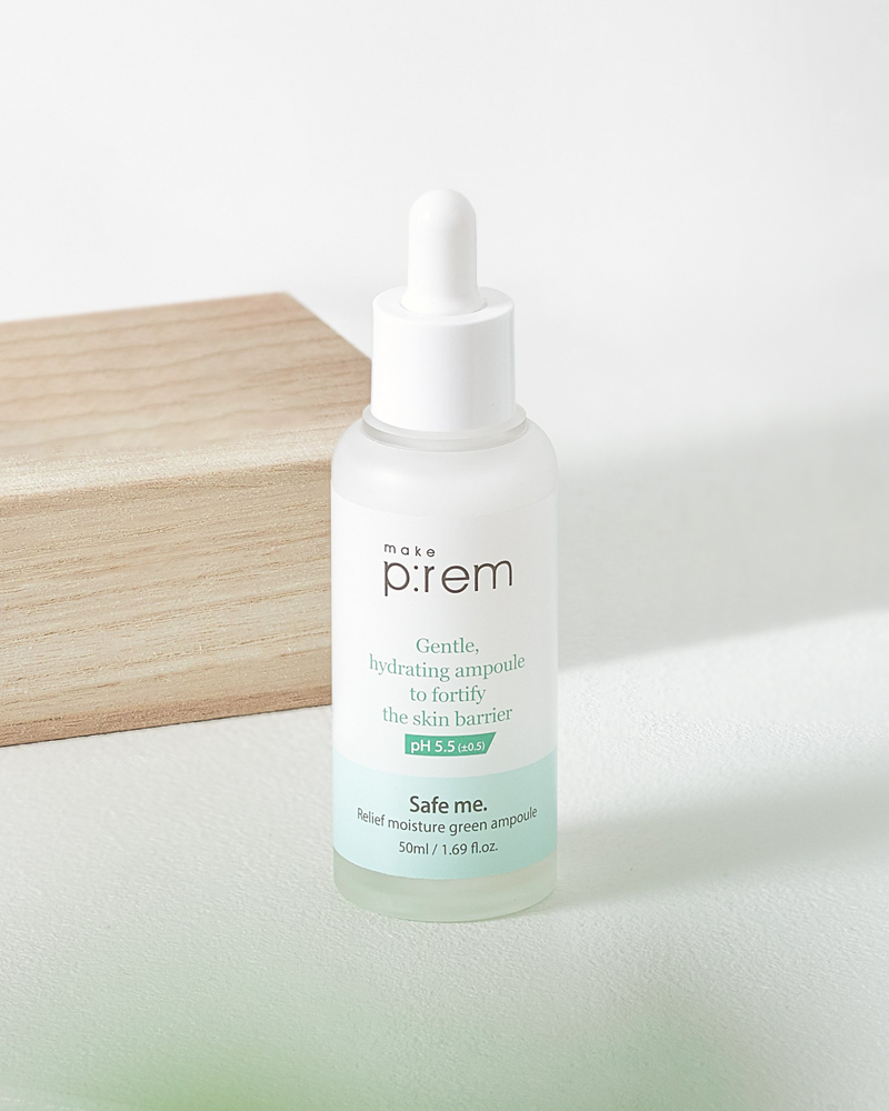 make p:rem Safe Me Relief Moisture Green Ampoule