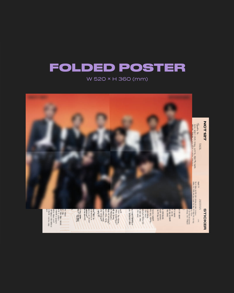 NCT 127 - 3rd Album [STICKER] (STICKER VER.)