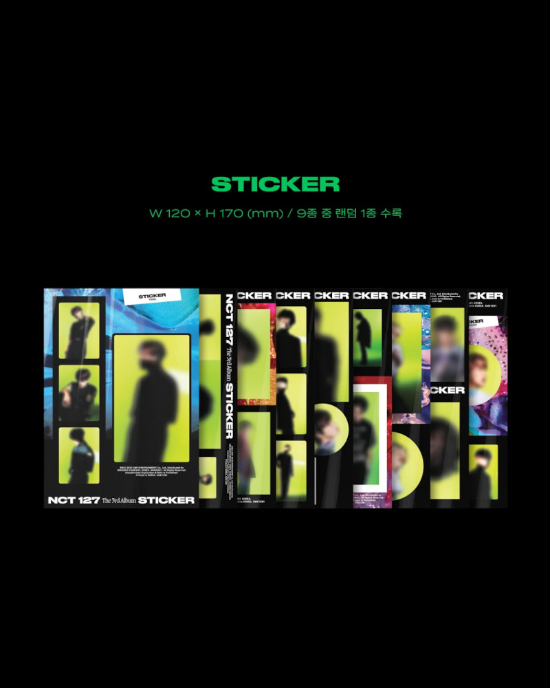 NCT 127 - 3rd Album [STICKER] (STICKY VER.)