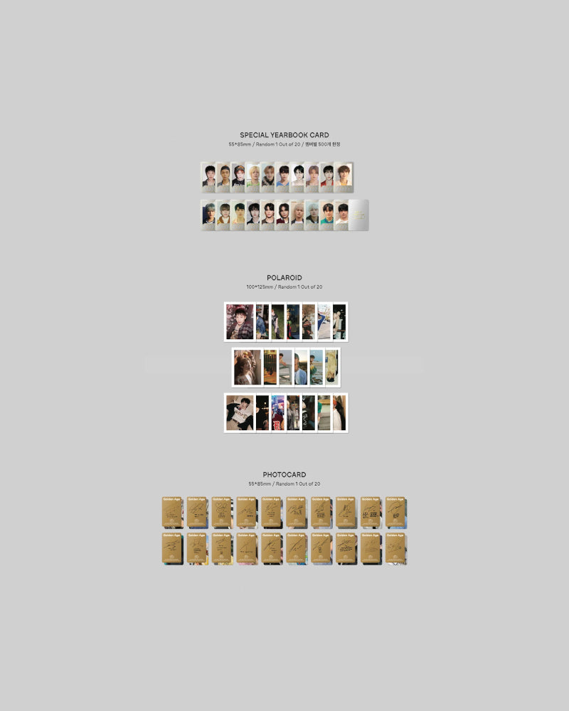 NCT - 4TH ALBUM [Golden Age] (Archiving Ver.) (RANDOM)