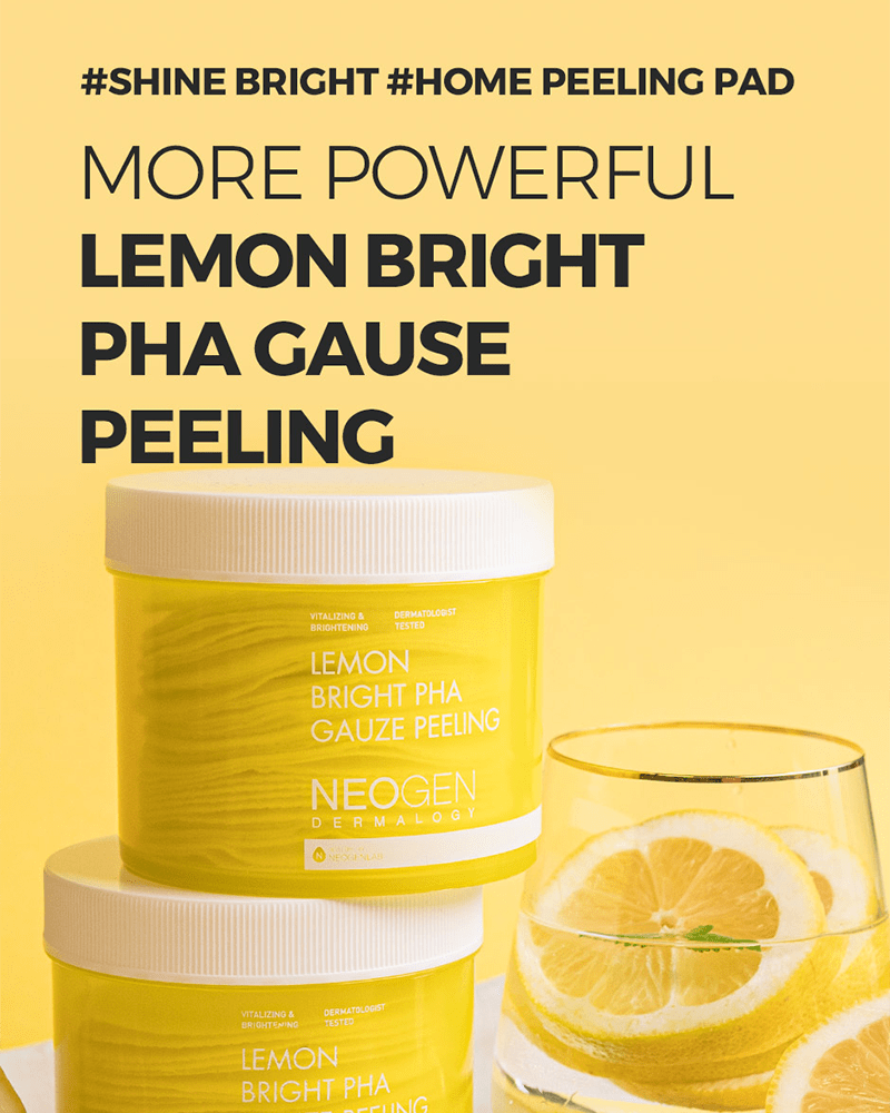 NEOGEN Lemon Bright PHA Gauze Peeling Pads