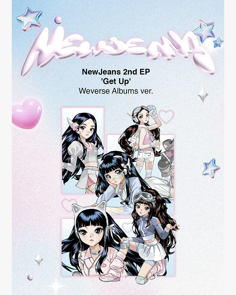 NEWJEANS - GET UP (Weverse Albums Ver. - 3 Versions)