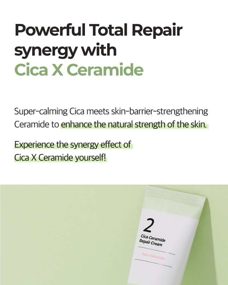 numbuzin No.2 Cica Ceramide Repair Cream