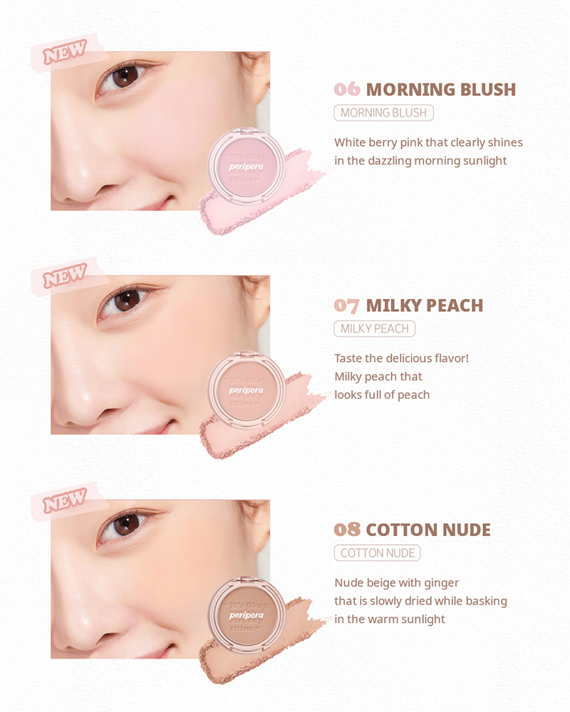 Peripera Pure Blushed Sunshine Cheek Series 2