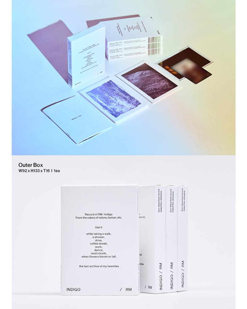 RM (BTS) - INDIGO [POSTCARD EDITION] (WEVERSE ALBUMS VER.)