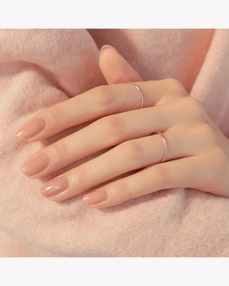 rom&nd Mood Pebble Nail: Muteral Nude