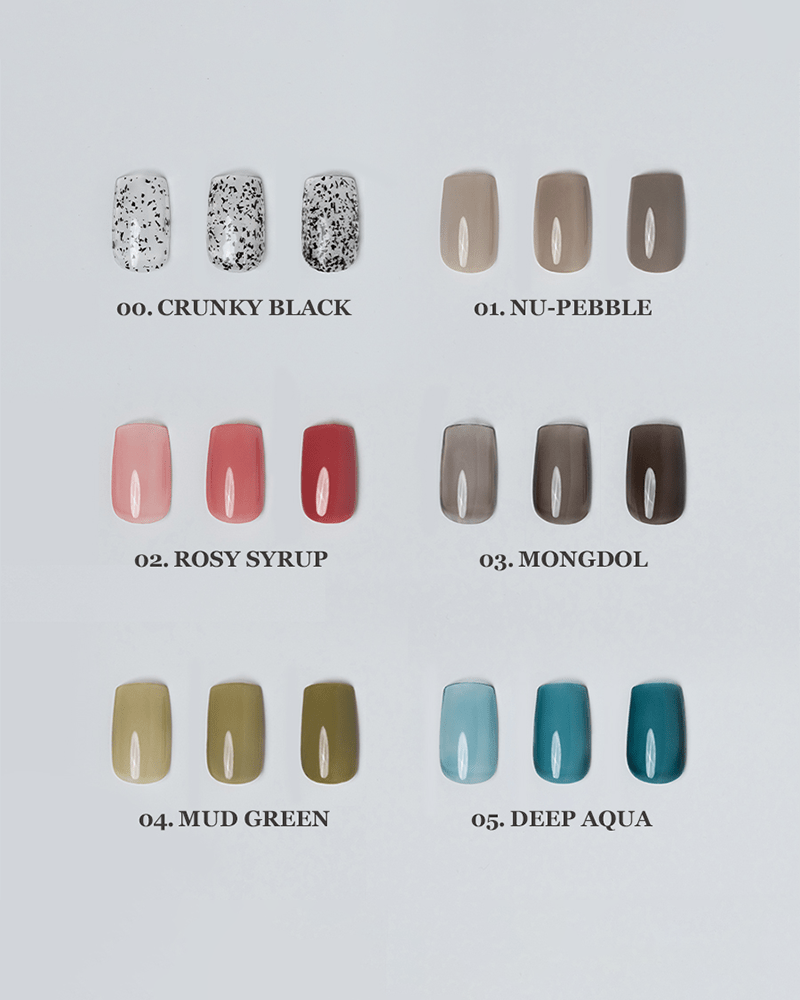 Rom Nails Get Glassy & Syrupy Nails with rom&nd Mood Pebble Nail – Korecare