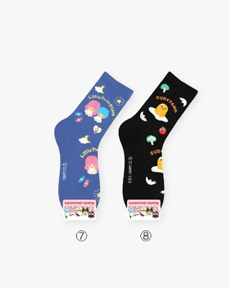 Sanrio© Character Pattern Crew Socks