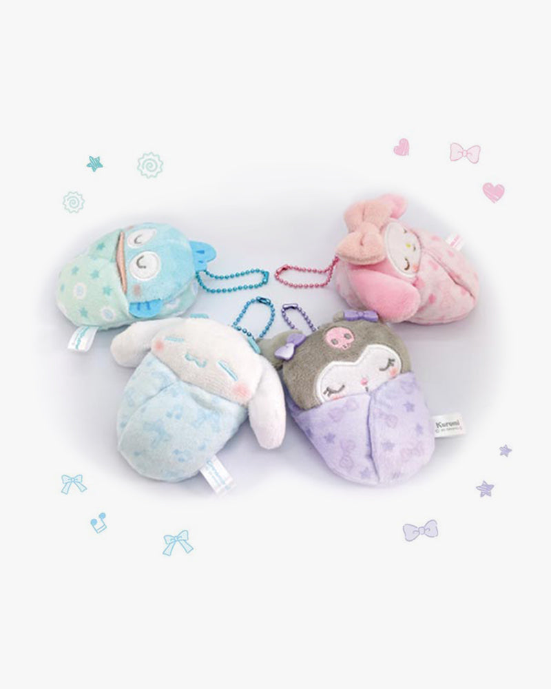 Sanrio© My Melody Swaddling Mascot Keychain