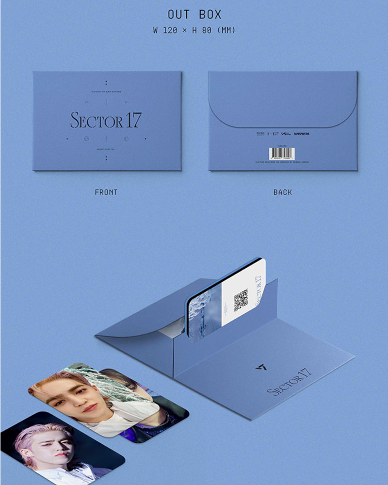 SEVENTEEN - 4th Album Repackage 'SECTOR 17' WEVERSE ALBUMS VER.