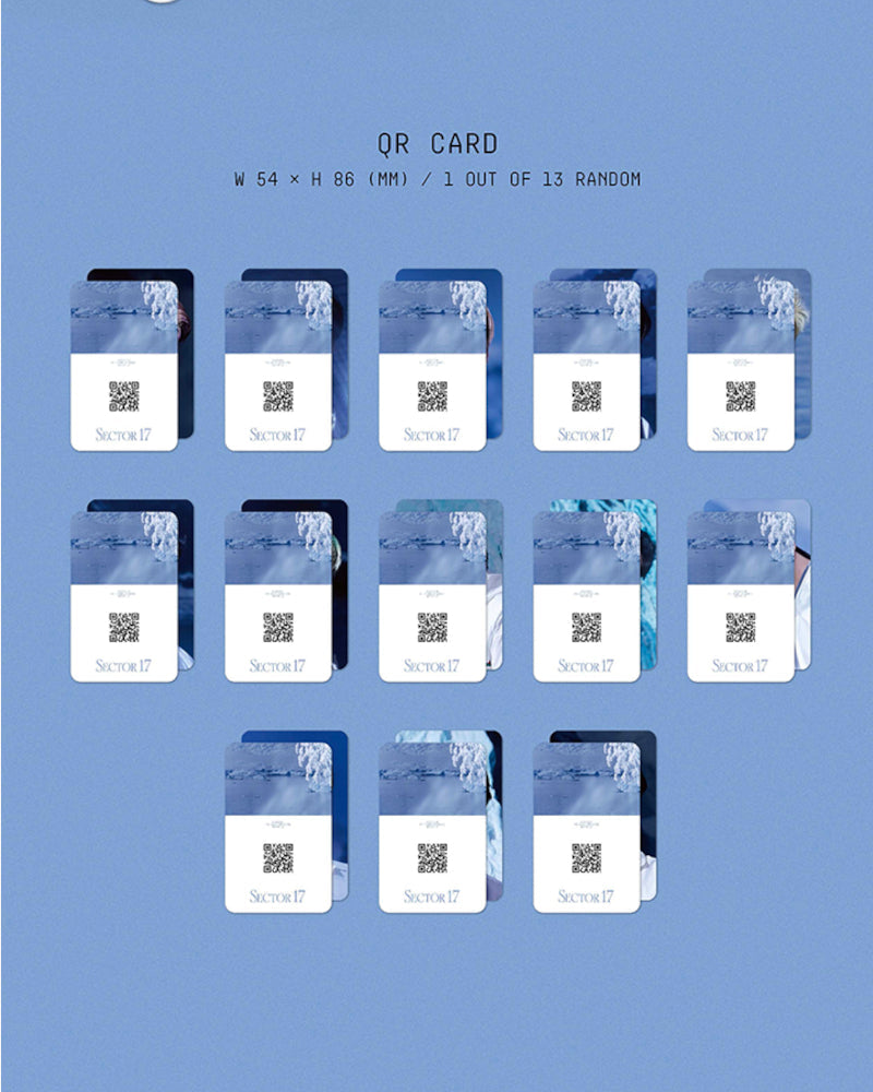 SEVENTEEN - 4th Album Repackage 'SECTOR 17' WEVERSE ALBUMS VER.