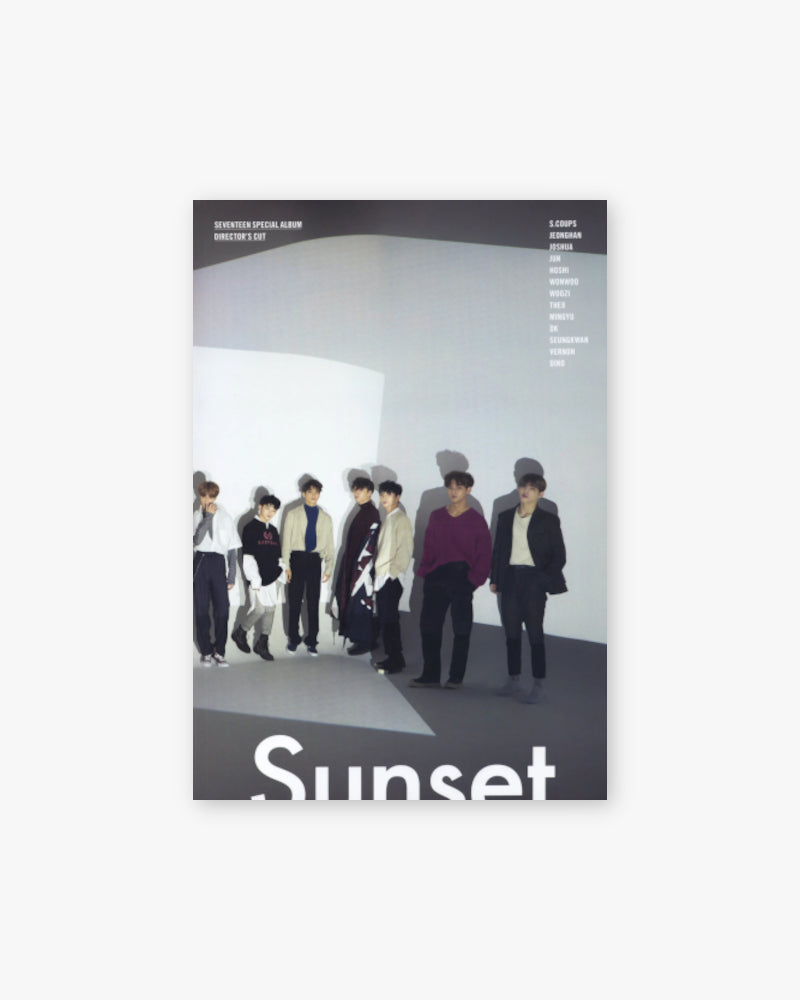 SEVENTEEN - DIRECTOR'S CUT (SPECIAL ALBUM) (REPACKAGE ALBUM) (2 VERSIONS)