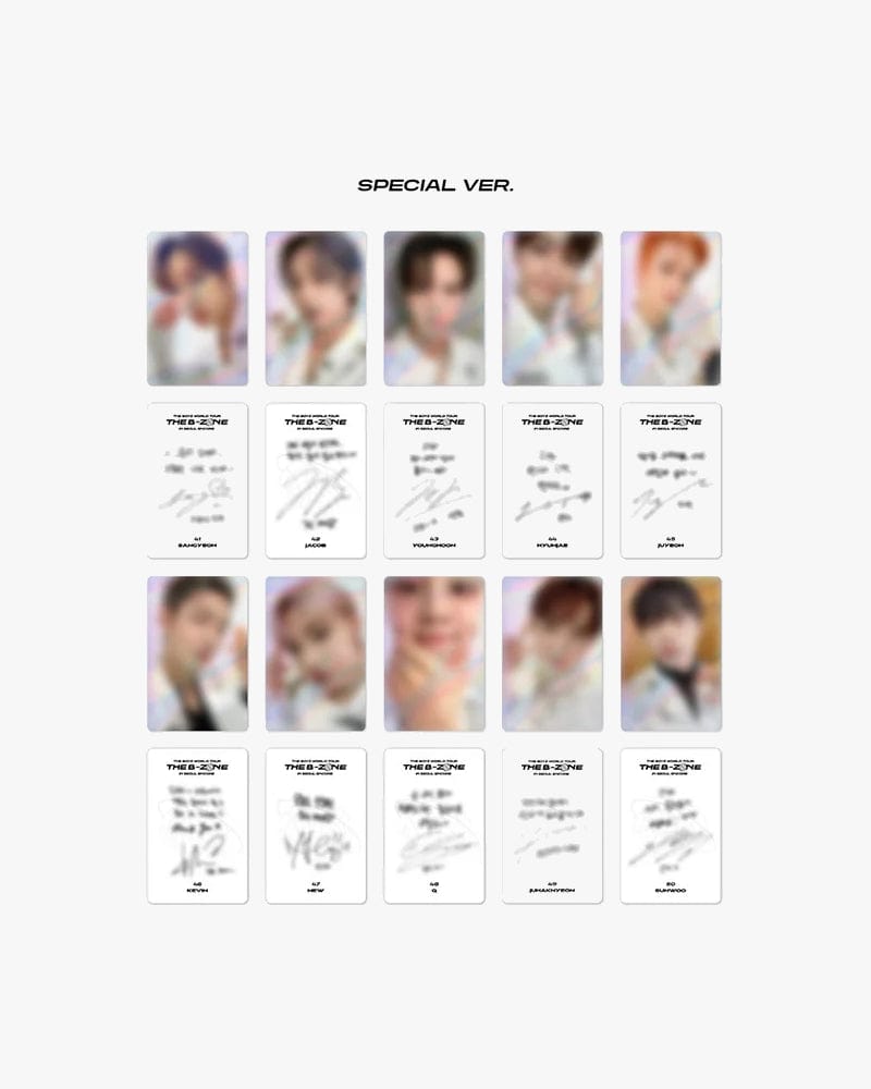 THE BOYZ 2022 The B-Zone In Seoul Encore Trading Card Set