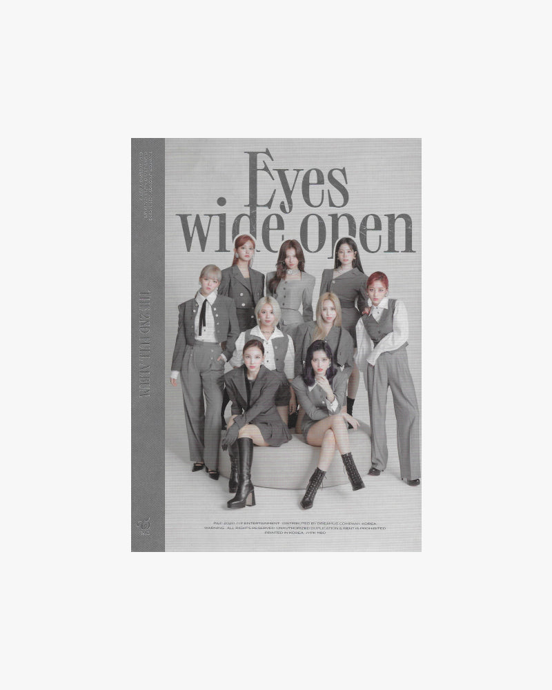 TWICE - 2nd Album [EYES WIDE OPEN]