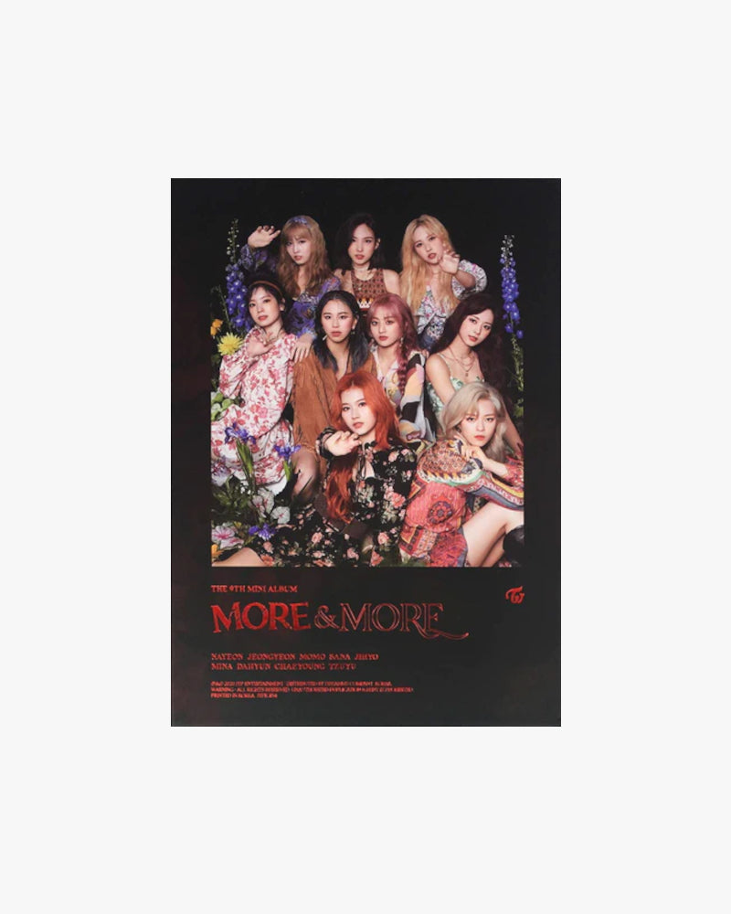 TWICE - MORE & MORE (9TH Mini Album)