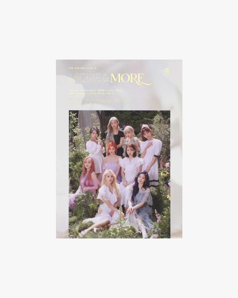 TWICE - MORE & MORE (9TH Mini Album)